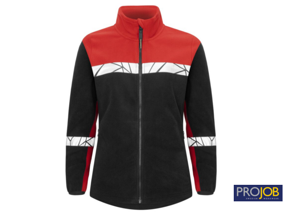 FLEECE DAMES VOLLEDIGE RITS 7301