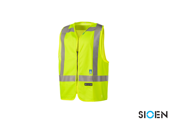 HI-VIS WAISTCOAT SARVAN FR/AS/RWS