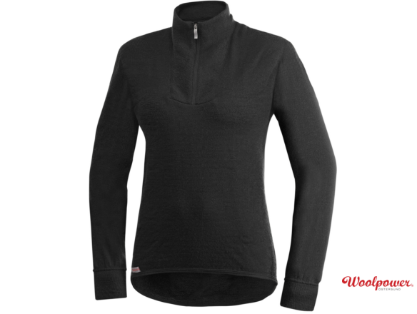 WOOLPOWER ZIP TURTLENECK 400