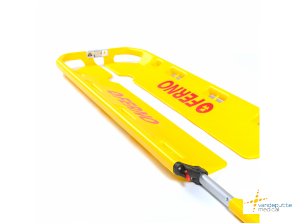 Scoop Stretcher Exl 3 Straps Yellow