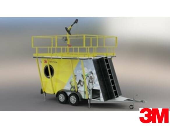 RENT TRAILER CONFINED SPACES 3M